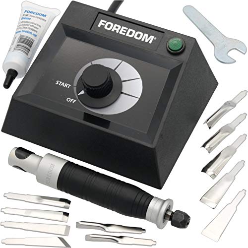FOREDOM 2252 Chisel Carving KIT K.2252 WOODCARVING LX Motor EMX 50...