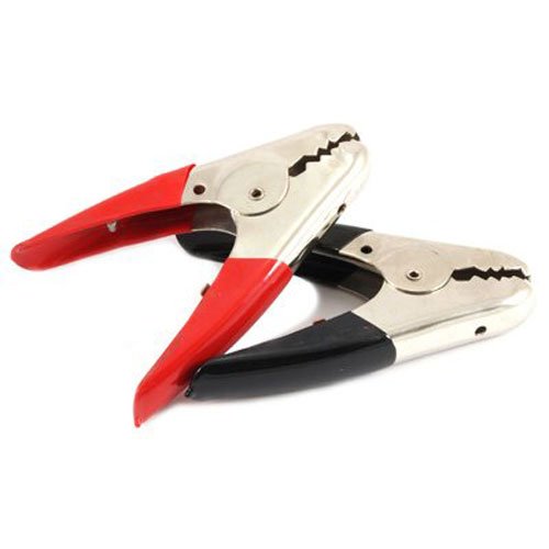Forney 54722 Battery Charger Clamps, 500-Amp, Commercial Grade,Red...