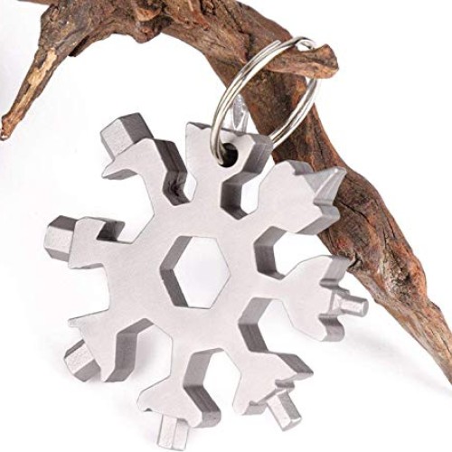 3 Pack Snowflake 18-in-1 Multi Tool, Stainless Steel Snowflake Bot...