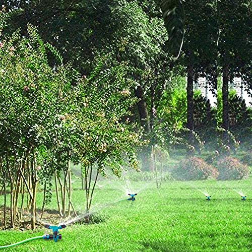 Forno Garden Sprinkler, 360° Rotating Lawn Sprinkler Ground Covere...