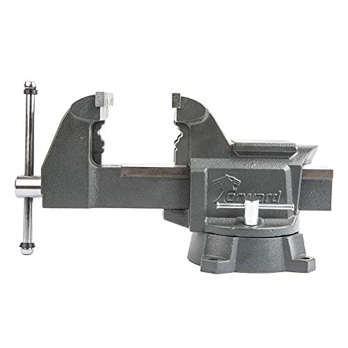 Forward CR60A 6.5-Inch Bench Vise Swivel Base Heavy Duty with Anvi...