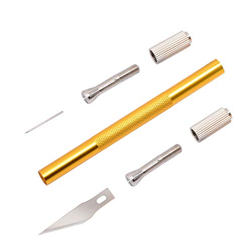 FOSHIO Pin Pen Vinyl Weeding Tool 2 in 1 Art Knife Pen, Sharp Craf...