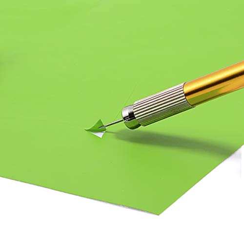 FOSHIO Pin Pen Vinyl Weeding Tool 2 in 1 Art Knife Pen, Sharp Craf...