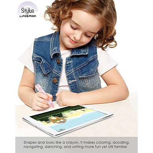 Fosmon Youth Series Kids Stylus Pen for Apple iPad Air Mini Pro, K...
