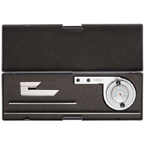 Fowler 52-440-777 Stainless Steel Universal Dial Protractor with M...
