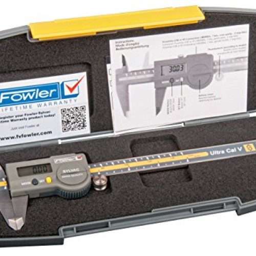 Fowler 54-100-167-0 Stainless Steel Ultra-Cal V Electronic BLUETOO...