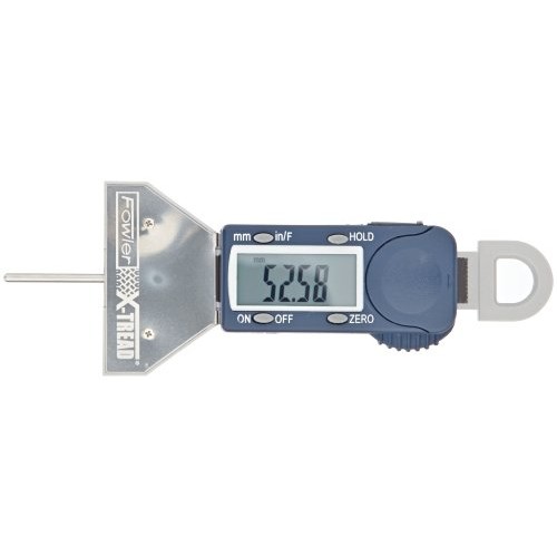 Fowler 54-225-500 X-Tread Tire Gauge, 1 Maximum Measurement, 0.95...