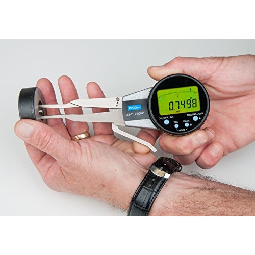 Fowler 54-554-622 Internal Electronic Caliper Gage, 0.200-1 Measu...