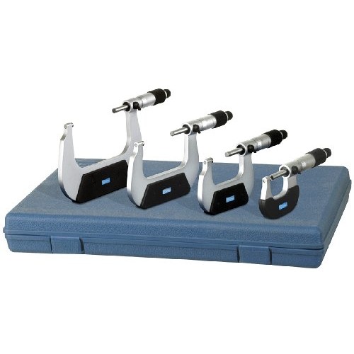 Fowler Full Warranty 52-229-220-0 Outside Metric Micrometer Set, 0...