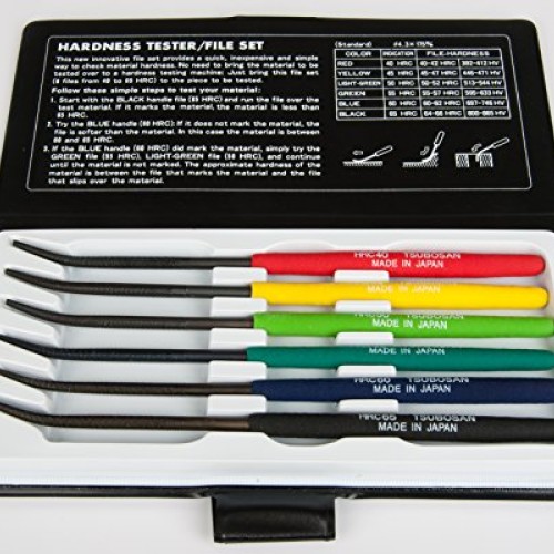 Fowler Full Warranty 52-760-000-0 Hardness Tester File Set, 0.157...