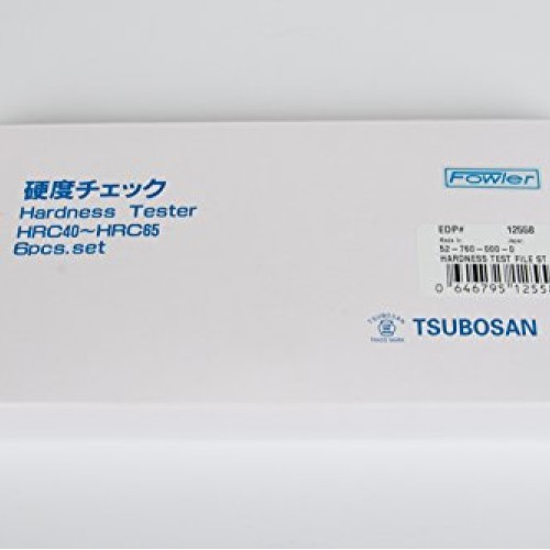 Fowler Full Warranty 52-760-000-0 Hardness Tester File Set, 0.157...