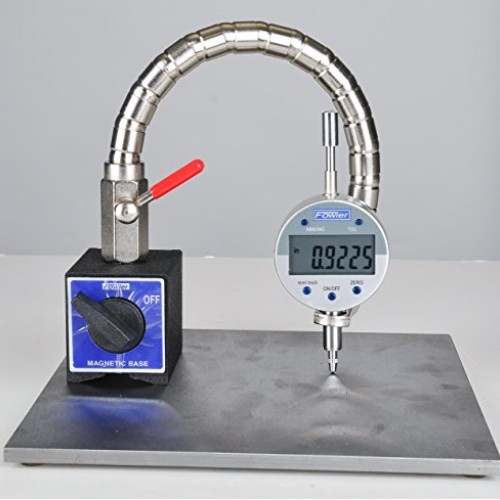 Fowler Full Warranty 54-585-100-0 Chrome Flex Arm Magnetic Base an...