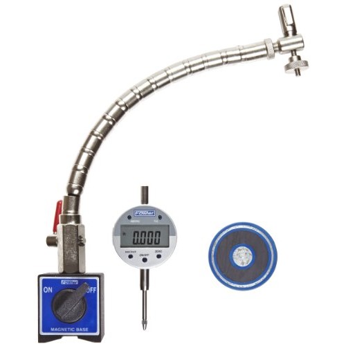 Fowler Full Warranty 54-585-100-0 Chrome Flex Arm Magnetic Base an...
