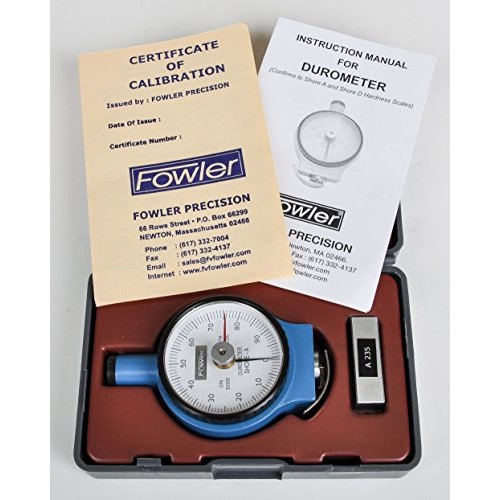 Fowler Full Warranty Economy Analog Portable Durometer, 53-762-101...