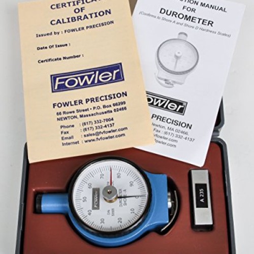 Fowler Full Warranty Economy Analog Portable Durometer, 53-762-101...