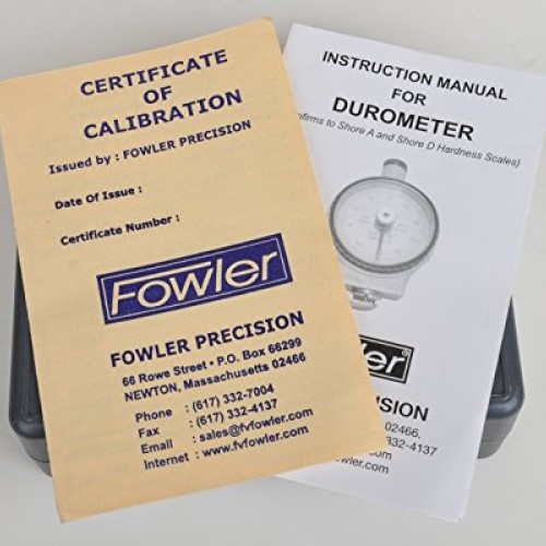 Fowler Full Warranty Economy Analog Portable Durometer, 53-762-101...