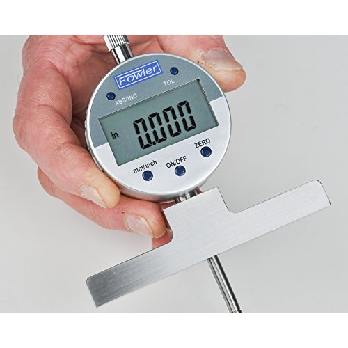 Fowler Full Warranty Electronic Depth Gauge Gage, 54-125-777, 0-22...