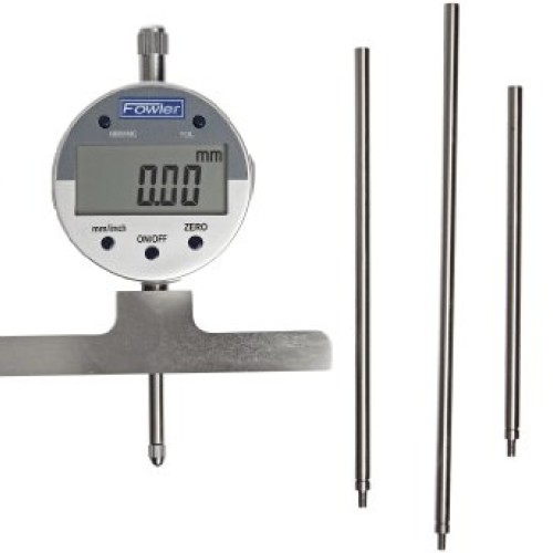 Fowler Full Warranty Electronic Depth Gauge Gage, 54-125-777, 0-22...