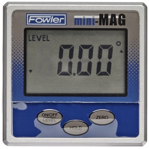 Fowler Full Warranty Mini-MAG Protractor, 54-422-450-1, 360° Maxim...