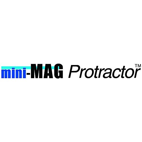 Fowler Full Warranty Mini-MAG Protractor, 54-422-450-1, 360° Maxim...