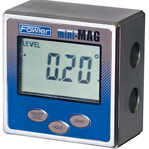 Fowler Full Warranty Mini-MAG Protractor, 54-422-450-1, 360° Maxim...