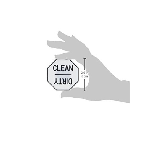 Fox Run - 5935 Fox Run Clean or Dirty Dishwasher Magnet, 2.5 x 2.5...