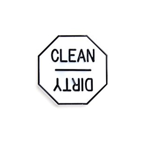 Fox Run - 5935 Fox Run Clean or Dirty Dishwasher Magnet, 2.5 x 2.5...