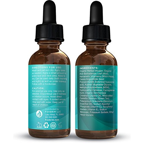 Hyaluronic Acid Serum - Vitamin C and E - Hydrating Anti Aging for...