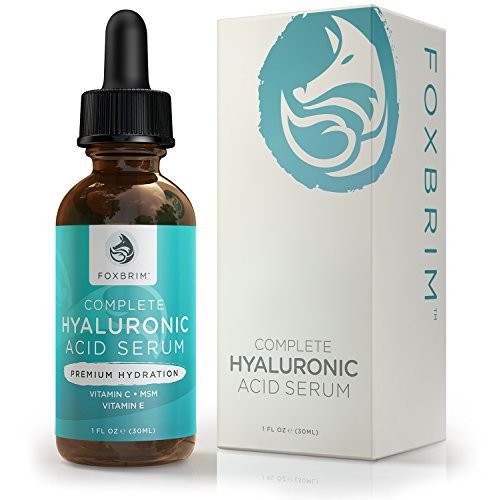Hyaluronic Acid Serum - Vitamin C and E - Hydrating Anti Aging for...