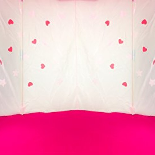 Fox Print Princess Castle Play Tent with Glow in the Dark Stars, c...