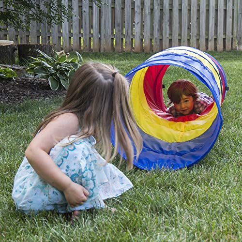 FoxPrint Pop Up Kid’s Play Tunnel for Toddlers Indoor and Outdoor,...