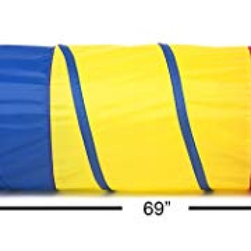 FoxPrint Pop Up Kid’s Play Tunnel for Toddlers Indoor and Outdoor,...