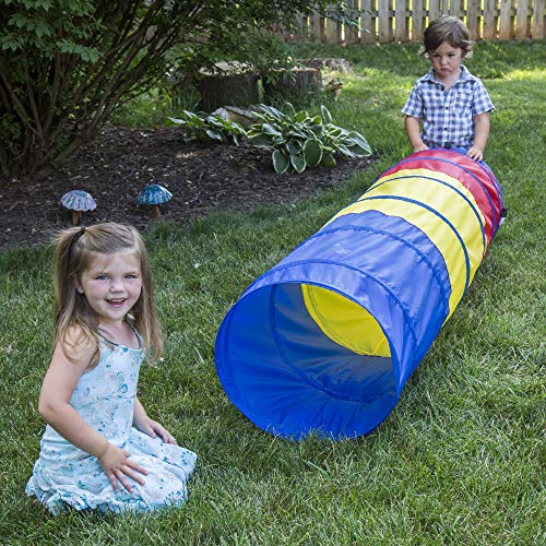 FoxPrint Pop Up Kid’s Play Tunnel for Toddlers Indoor and Outdoor,...