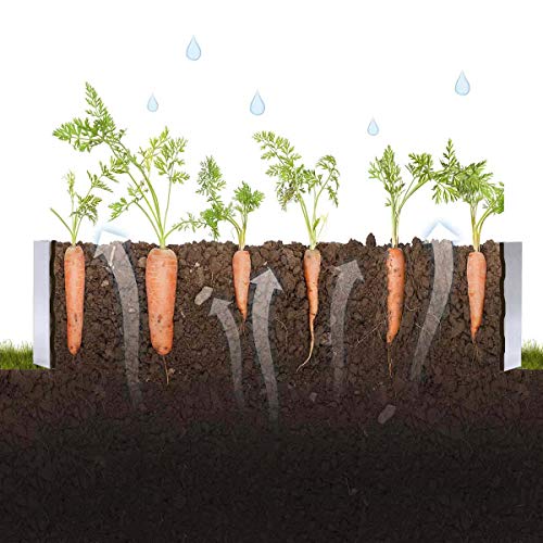 FOYUEE Galvanized Raised Garden Beds for Vegetables Large Metal Pl...