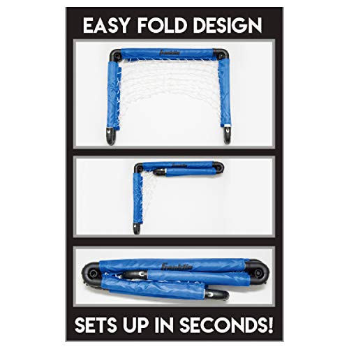 Franklin Sports Indoor Mini Goal Sports Set - 3 in 1 Kids Indoor G...