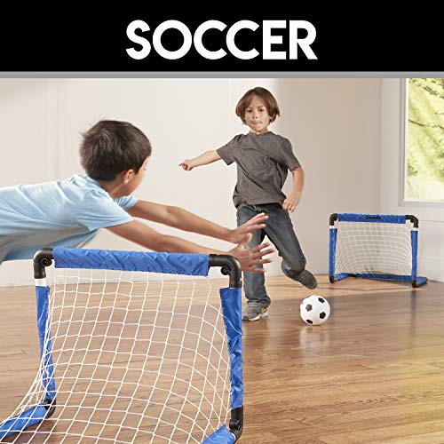 Franklin Sports Indoor Mini Goal Sports Set - 3 in 1 Kids Indoor G...
