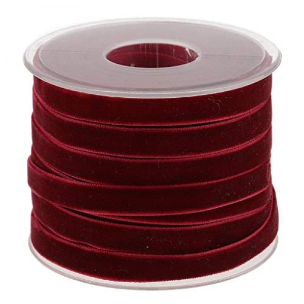  Chenkou Craft 20 Yards 1 Velvet Ribbon Total 20 Colors  Assorted Lots Bulk 25mm (Multicolored)