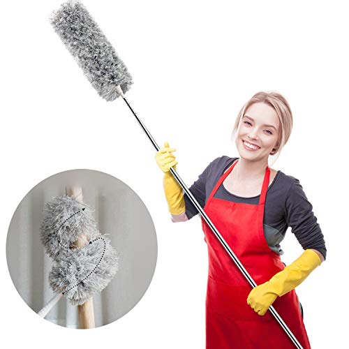 Webster Cobweb Duster, Feather Duster for Home, Extendable Dusters...