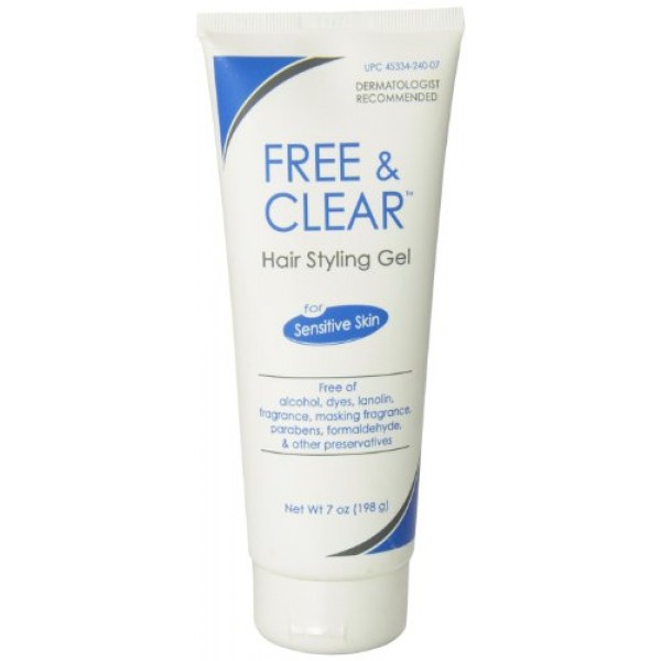 Free & Clear Hair Styling Gel for sensitive skin - fragrance free ...