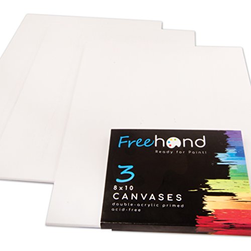 Acrylic Paint Set -12 Acrylic Paints, 6 Paint Brushes for Acrylic ...