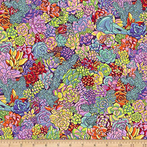 FreeSpirit Calico Horses Succulent Surprise Multi Fabric by The Yard