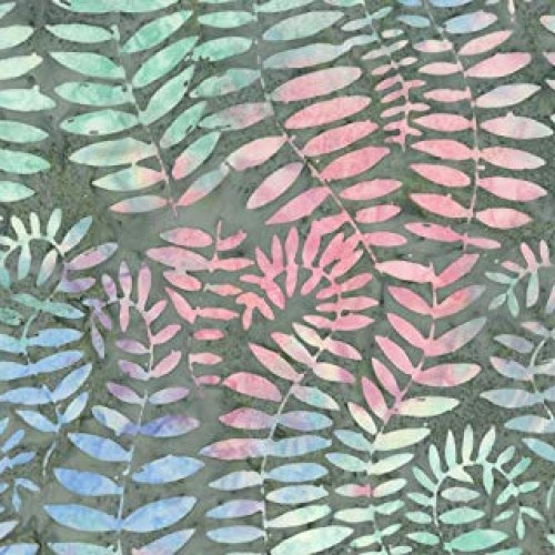 Kaffe Fassett Batik Gray Frond from Free Spirit 100% Batik Cotton ...