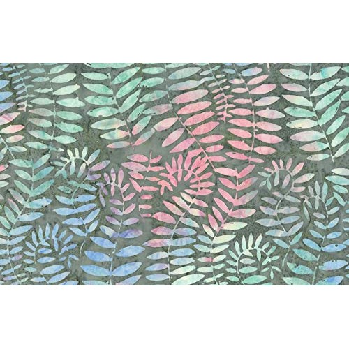 Kaffe Fassett Batik Gray Frond from Free Spirit 100% Batik Cotton ...