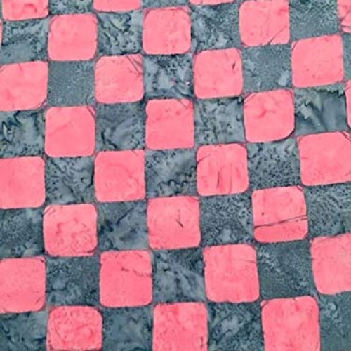 Kaffe Fassett Batik Pink Chess from Free Spirit 100% Batik Cotton ...