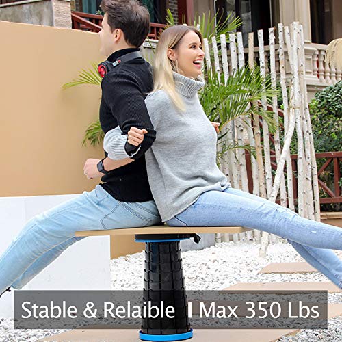 Portable Chair, Upgraded Folding Stool, Adjustable Camping Chair, ...