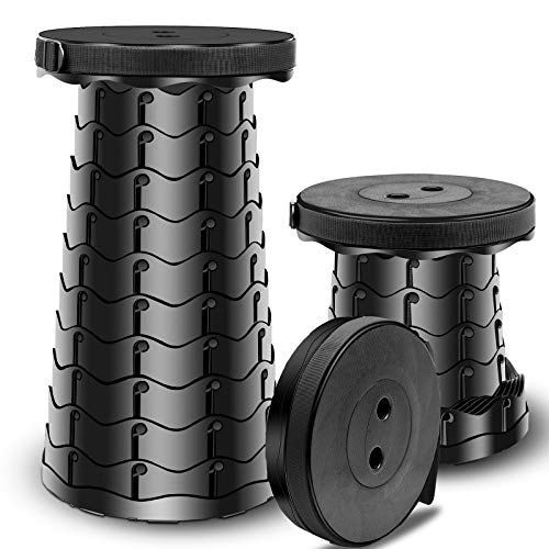 Portable Chair, Upgraded Folding Stool, Adjustable Camping Chair, ...