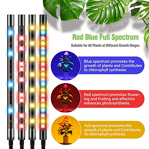 Grow Light with Stand, FRENAN Grow Lights for Indoor Plant with Re...