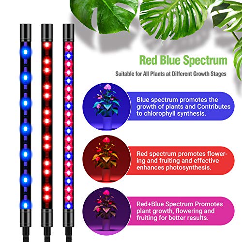 Grow Light with Stand, FRENAN Grow Lights for Indoor Plants with R...