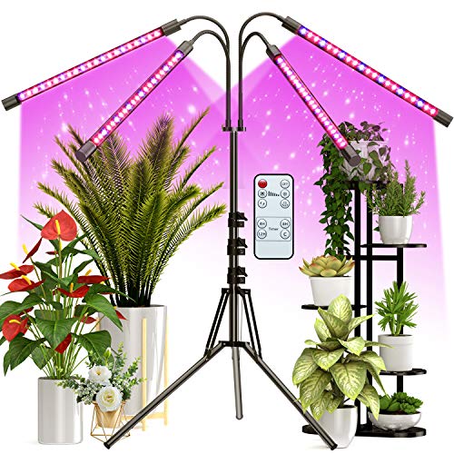Grow Light with Stand, FRENAN Grow Lights for Indoor Plants with R...