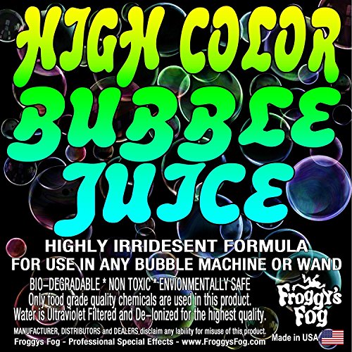 Froggys Fog - High Color Bubble Juice - Strong, Long-Lasting, Irid...